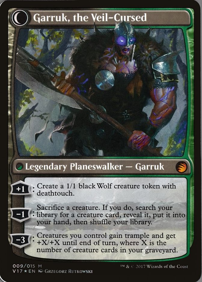 Garruk Relentless // Garruk, the Veil-Cursed [From the Vault: Transform] | Golgari Games