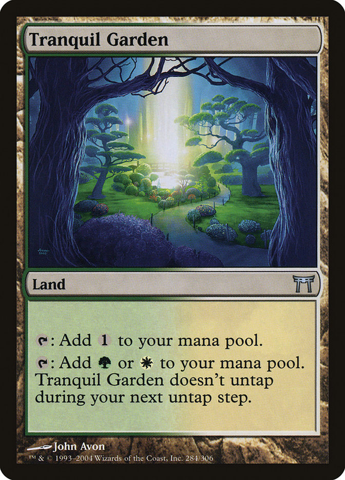 Tranquil Garden [Champions of Kamigawa] | Local Legends