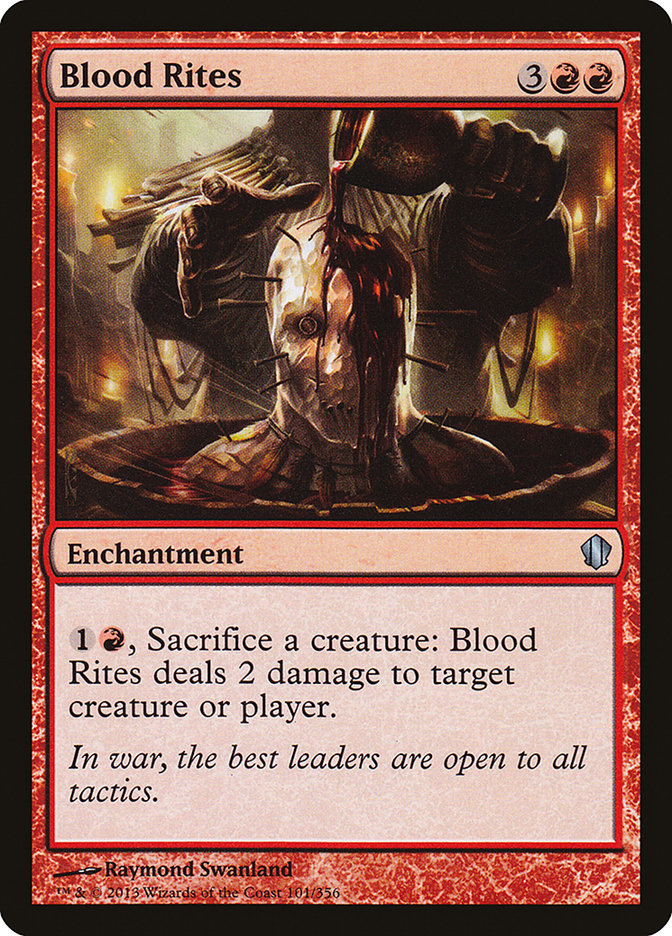 Blood Rites [Commander 2013] | Golgari Games