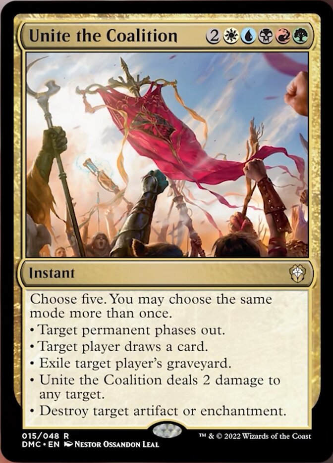 Unite the Coalition [Dominaria United Commander] | Golgari Games