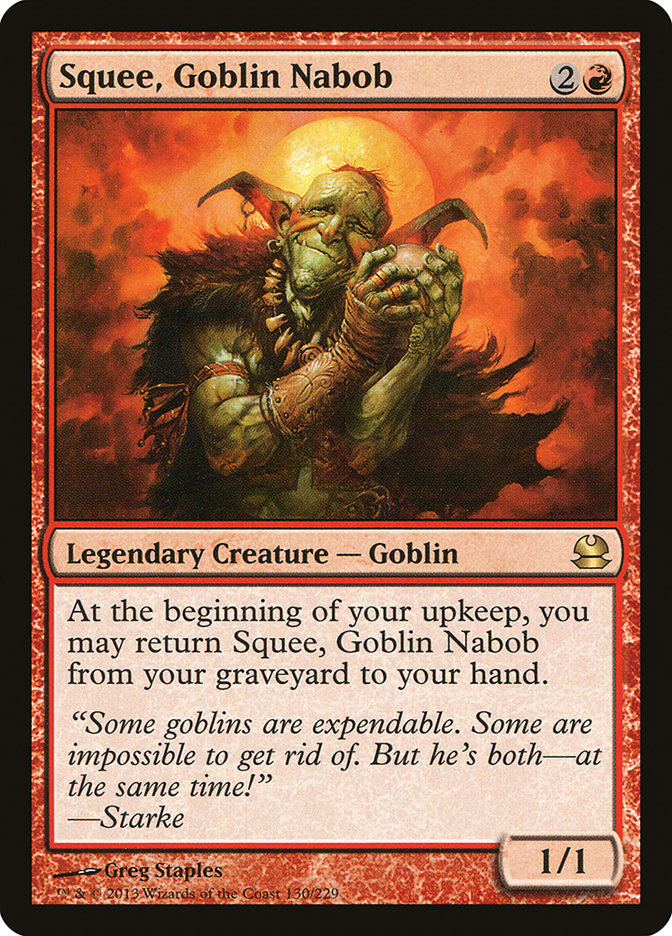Squee, Goblin Nabob [Modern Masters] | Local Legends