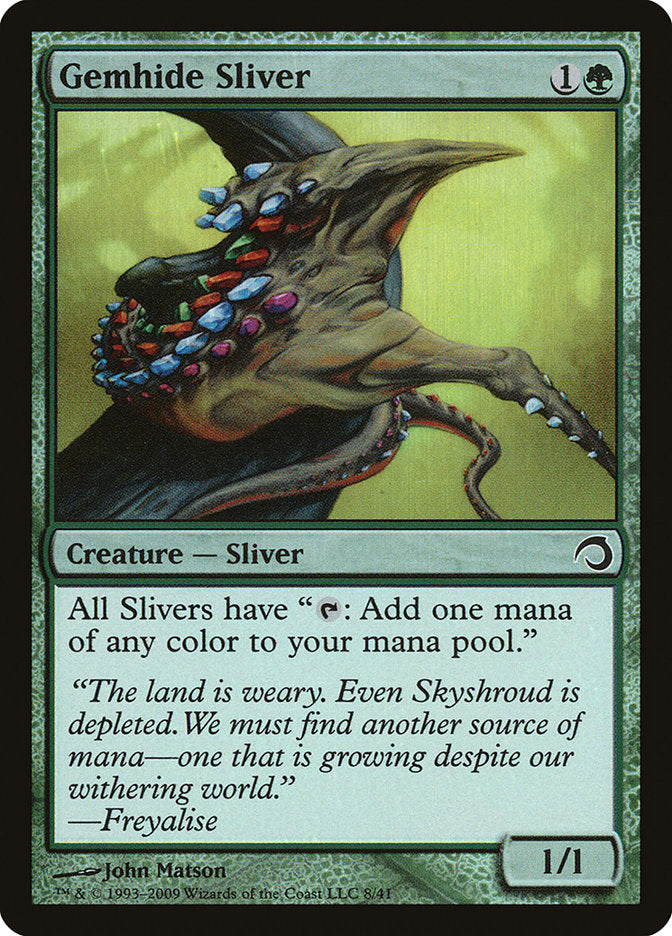 Gemhide Sliver [Premium Deck Series: Slivers] | Local Legends
