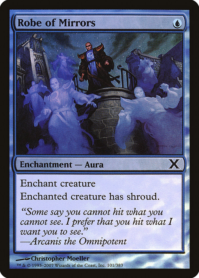 Robe of Mirrors (Premium Foil) [Tenth Edition] | Local Legends