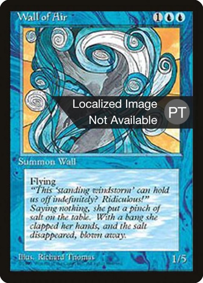 Wall of Air [Fourth Edition (Foreign Black Border)] | Local Legends