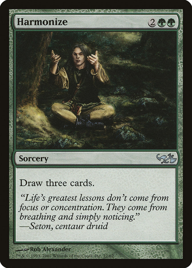 Harmonize [Duel Decks: Elves vs. Goblins] | Local Legends