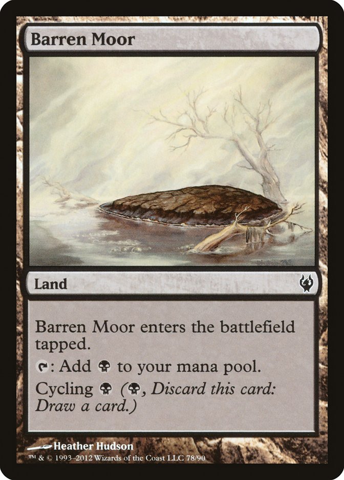 Barren Moor [Duel Decks: Izzet vs. Golgari] | Golgari Games