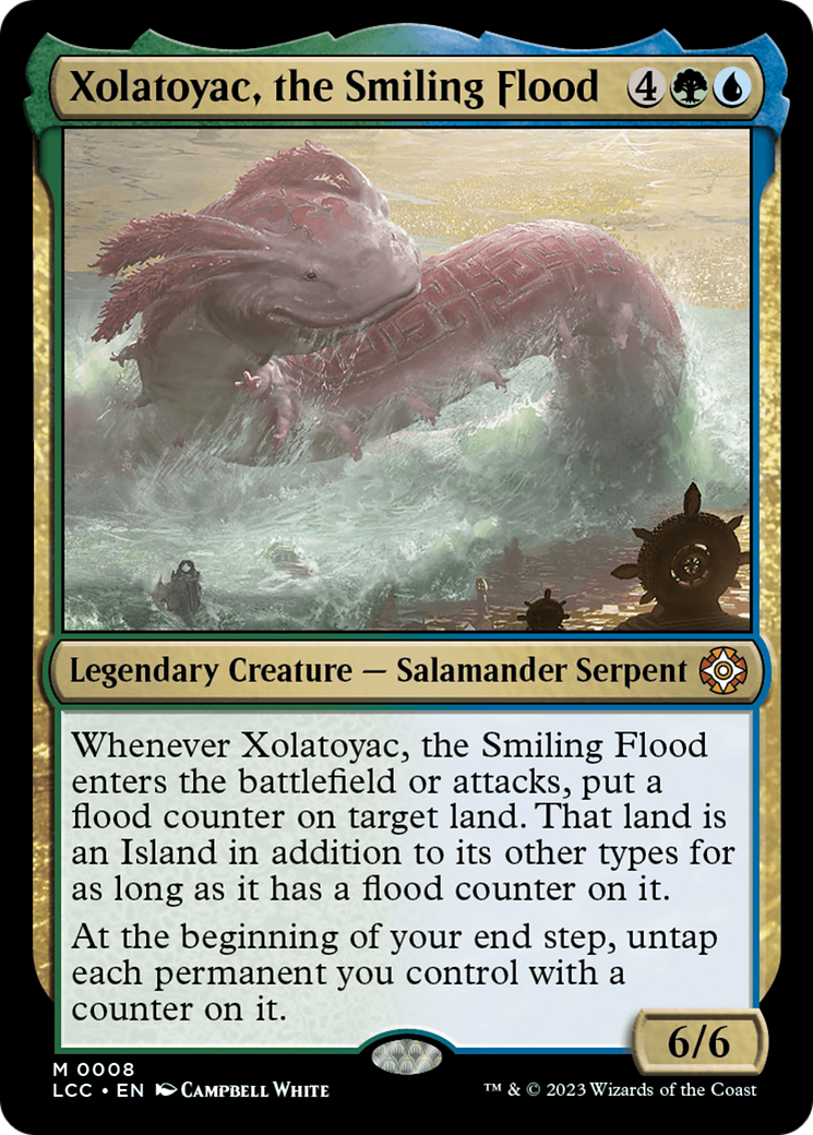 Xolatoyac, the Smiling Flood [The Lost Caverns of Ixalan Commander] | Golgari Games