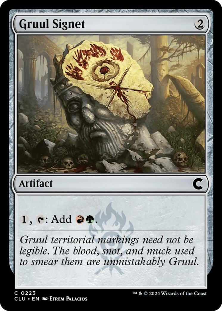 Gruul Signet [Ravnica: Clue Edition] | Local Legends