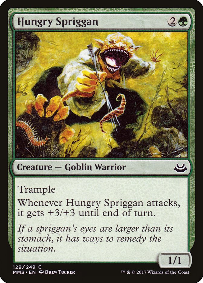 Hungry Spriggan [Modern Masters 2017] | Golgari Games