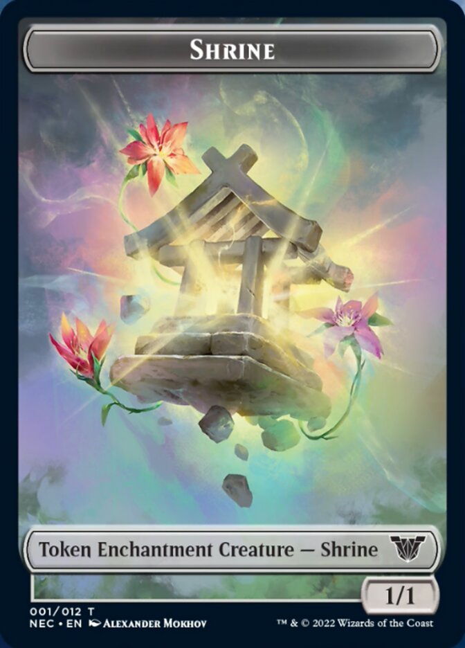 Shrine Token [Kamigawa: Neon Dynasty Commander Tokens] | Golgari Games