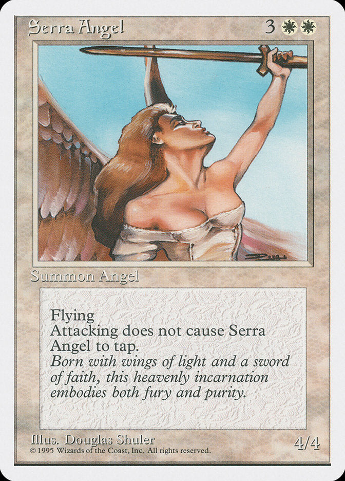 Serra Angel [Fourth Edition] | Local Legends