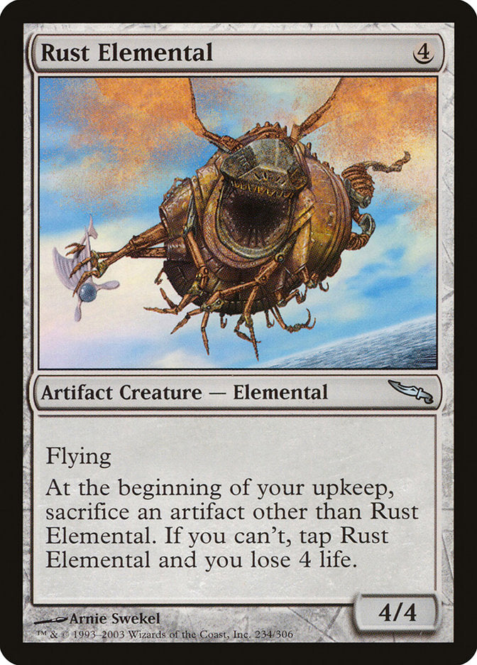 Rust Elemental [Mirrodin] | Local Legends