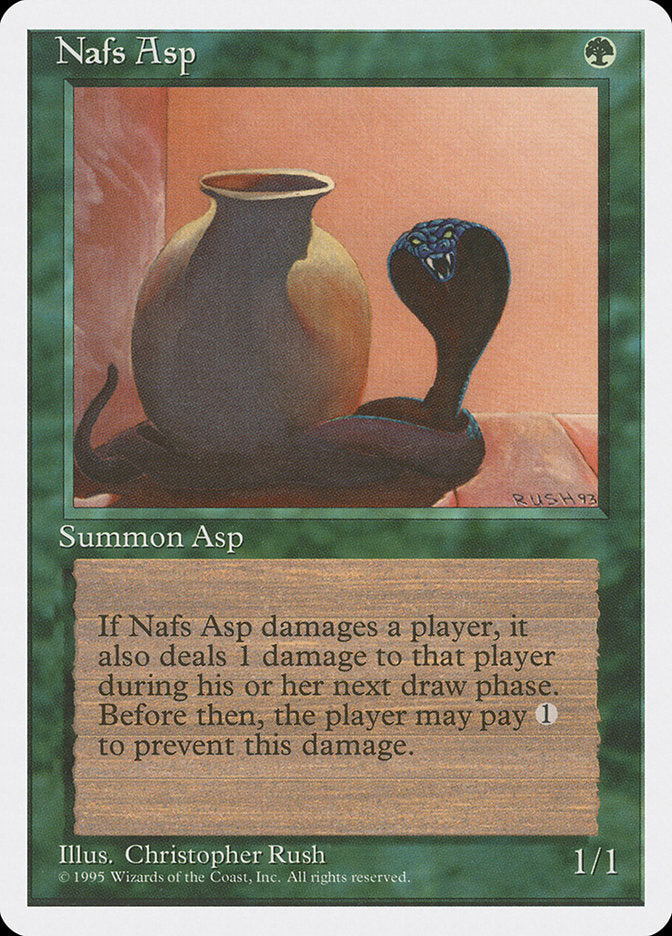 Nafs Asp [Fourth Edition] | Golgari Games