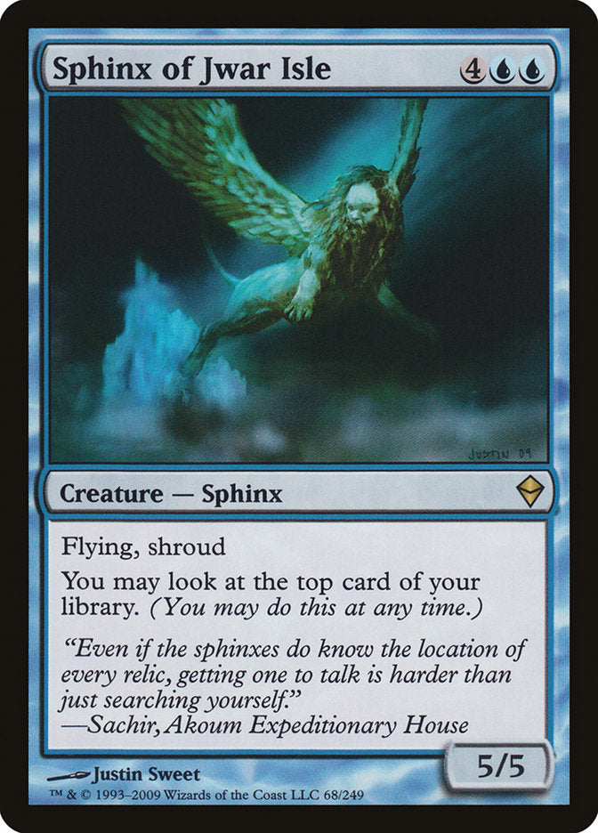 Sphinx of Jwar Isle [Zendikar] | Local Legends