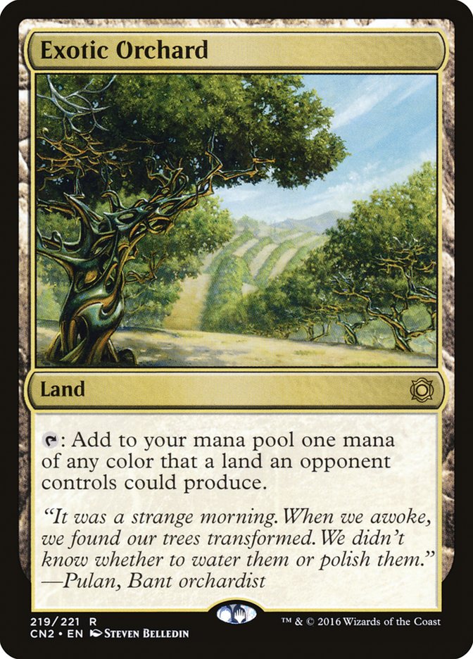 Exotic Orchard [Conspiracy: Take the Crown] | Local Legends