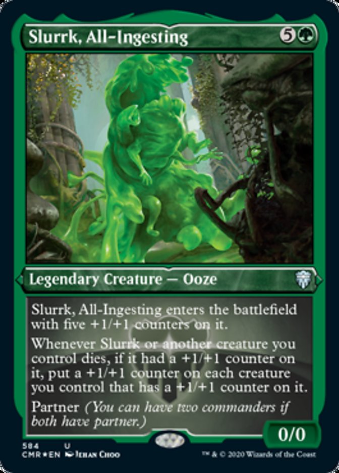 Slurrk, All-Ingesting (Etched) [Commander Legends] | Local Legends