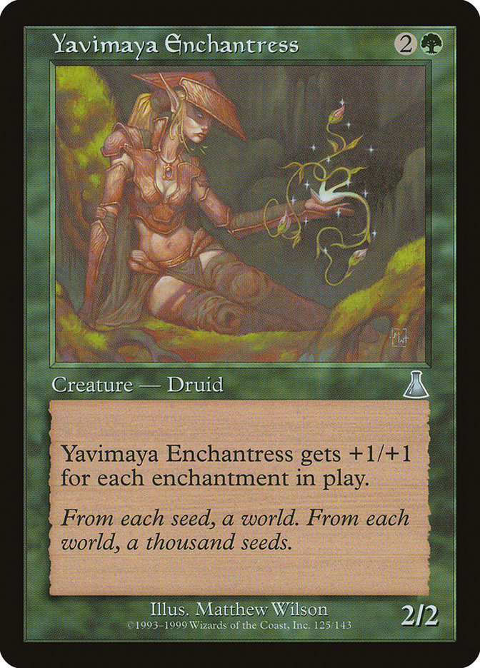 Yavimaya Enchantress [Urza's Destiny] | Golgari Games