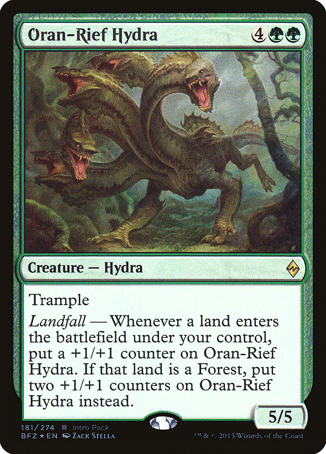 Oran-Rief Hydra (Intro Pack) [Battle for Zendikar Promos] | Golgari Games