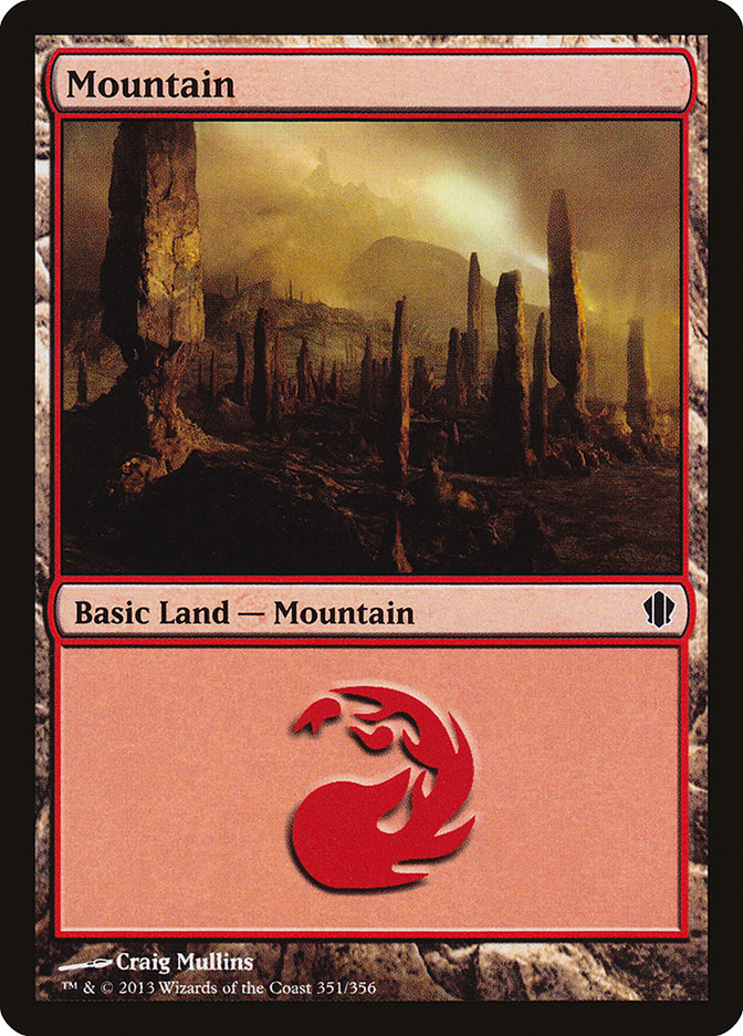 Mountain (351) [Commander 2013] | Local Legends