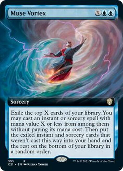 Muse Vortex (Extended Art) [Commander 2021] | Local Legends