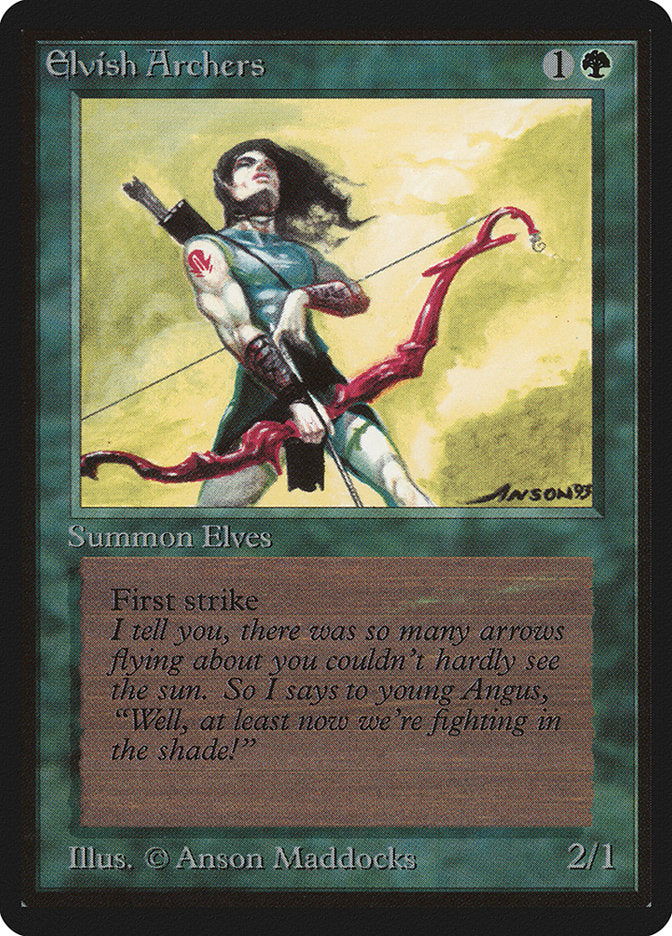 Elvish Archers [Beta Edition] | Golgari Games