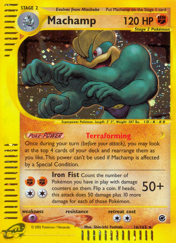 Machamp (16/165) [Expedition: Base Set] | Golgari Games