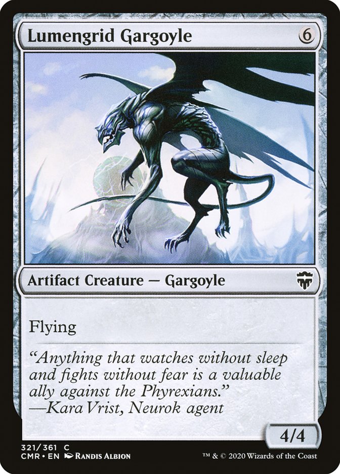 Lumengrid Gargoyle [Commander Legends] | Golgari Games