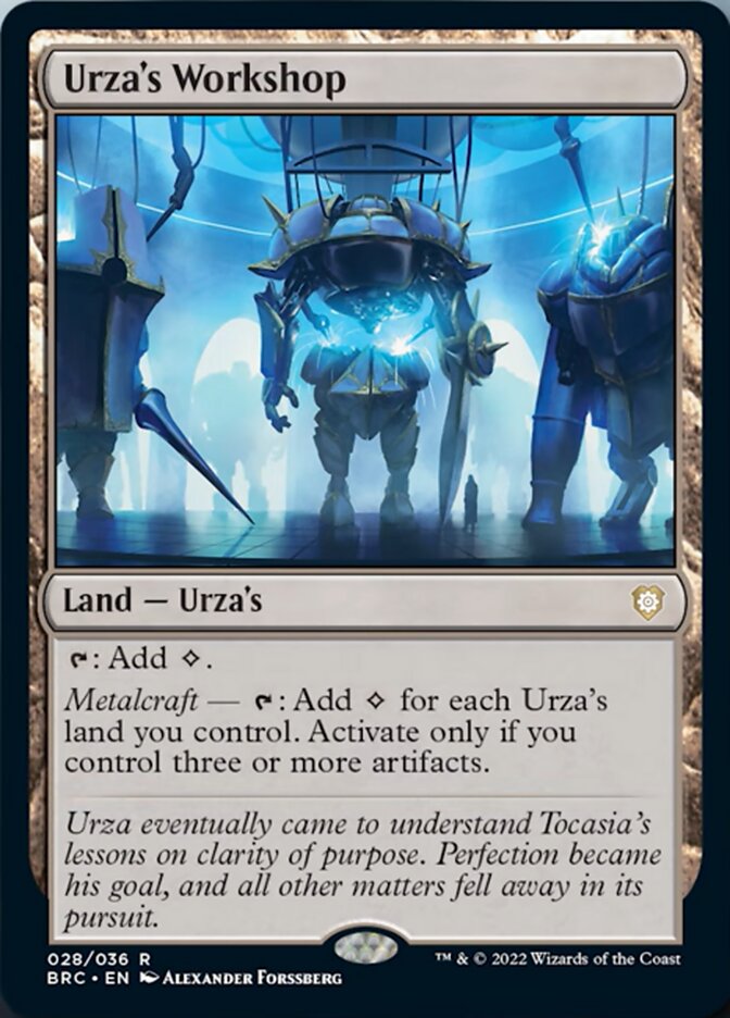 Urza's Workshop [The Brothers' War Commander] | Golgari Games