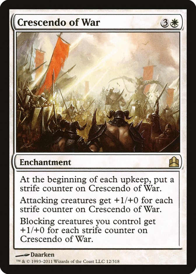 Crescendo of War [Commander 2011] | Local Legends