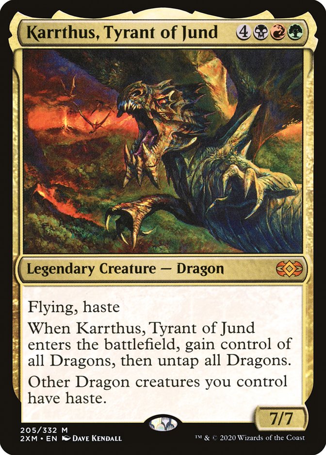 Karrthus, Tyrant of Jund [Double Masters] | Local Legends