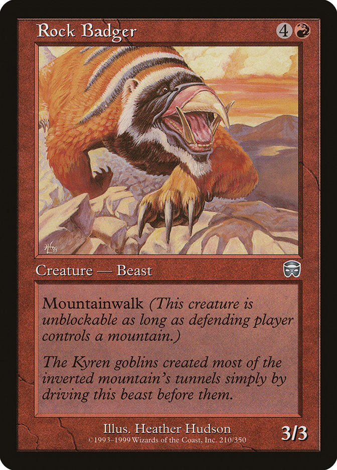 Rock Badger [Mercadian Masques] | Local Legends