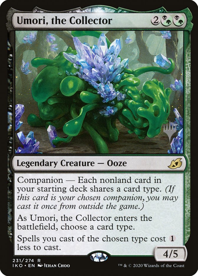 Umori, the Collector (Promo Pack) [Ikoria: Lair of Behemoths Promos] | Golgari Games