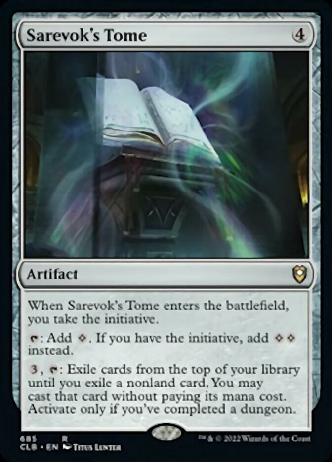 Sarevok's Tome [Commander Legends: Battle for Baldur's Gate] | Local Legends