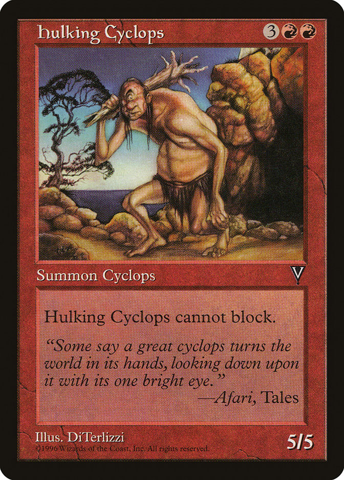 Hulking Cyclops [Visions] | Golgari Games