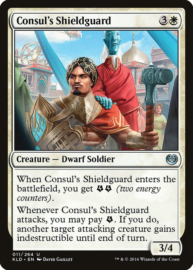 Consul's Shieldguard [Kaladesh] | Golgari Games