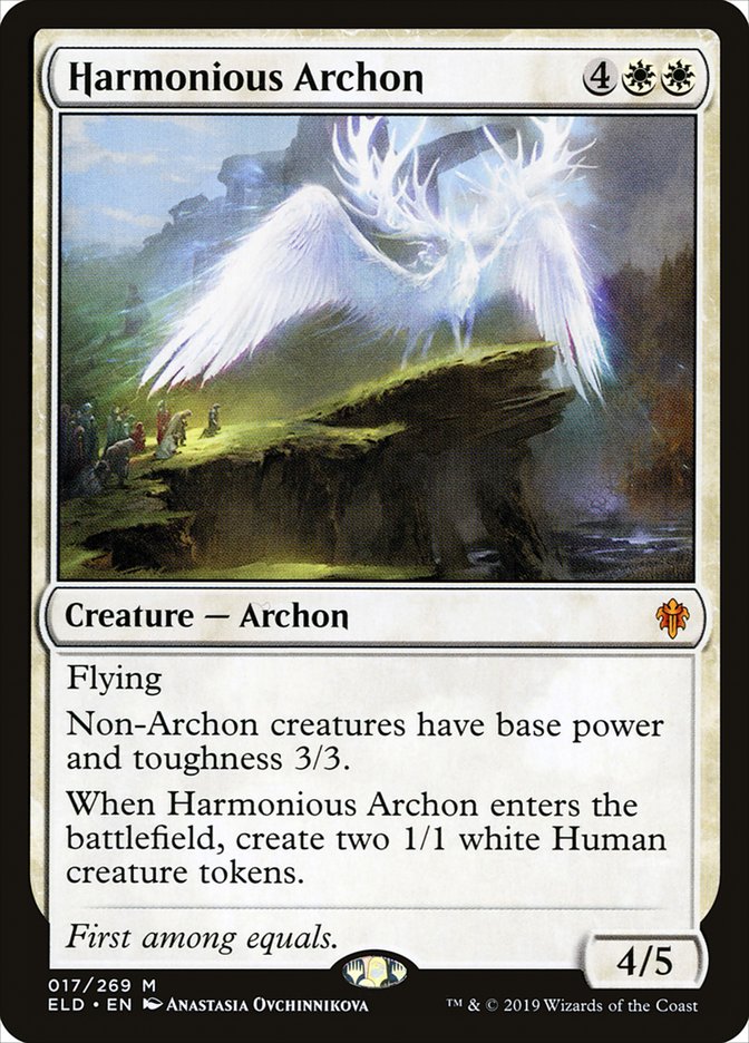 Harmonious Archon [Throne of Eldraine] | Local Legends