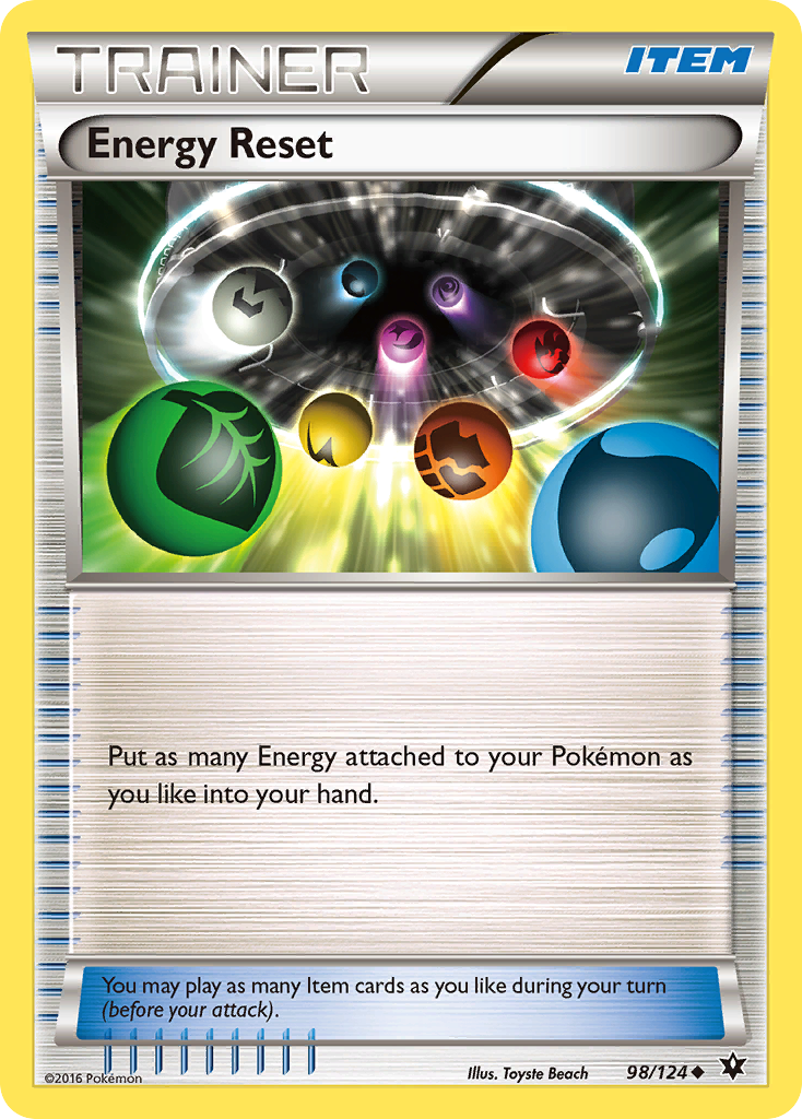 Energy Reset (98/124) [XY: Fates Collide] | Golgari Games