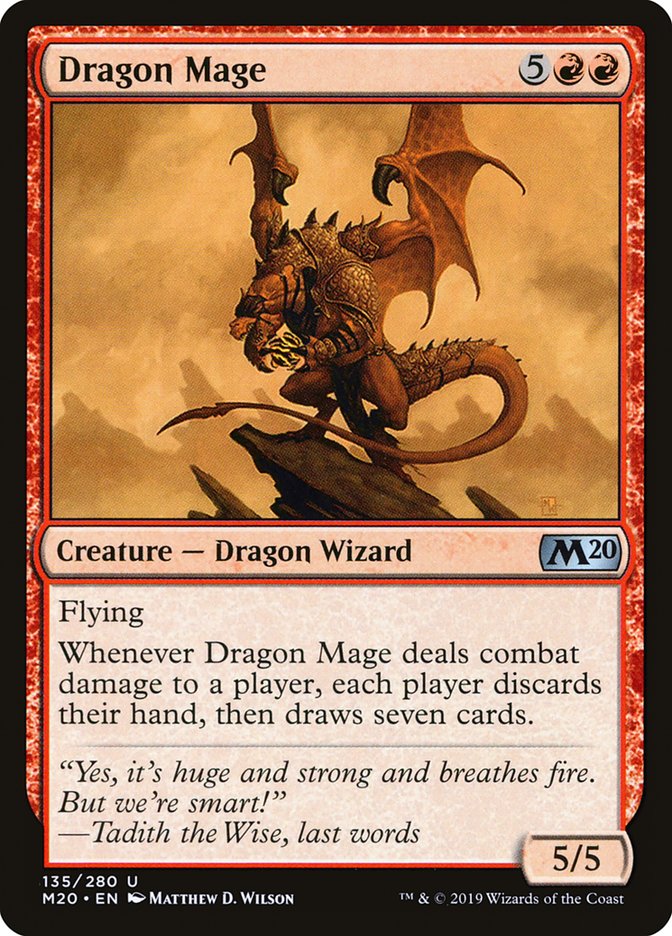 Dragon Mage [Core Set 2020] | Golgari Games