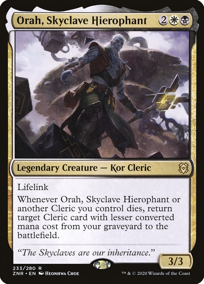 Orah, Skyclave Hierophant [Zendikar Rising] | Local Legends