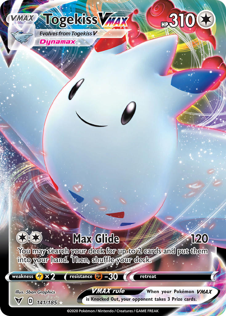 Togekiss VMAX (141/185) [Sword & Shield: Vivid Voltage] | Golgari Games