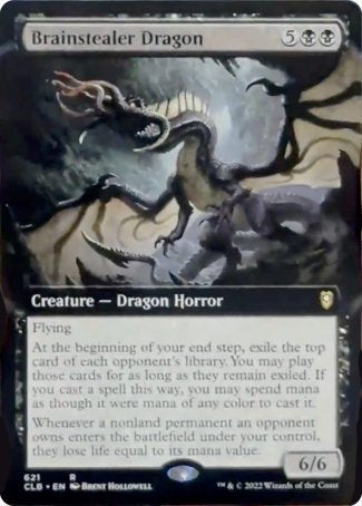 Brainstealer Dragon (Extended Art) [Commander Legends: Battle for Baldur's Gate] | Local Legends