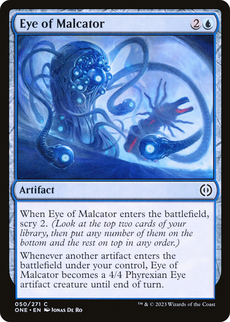 Eye of Malcator [Phyrexia: All Will Be One] | Local Legends