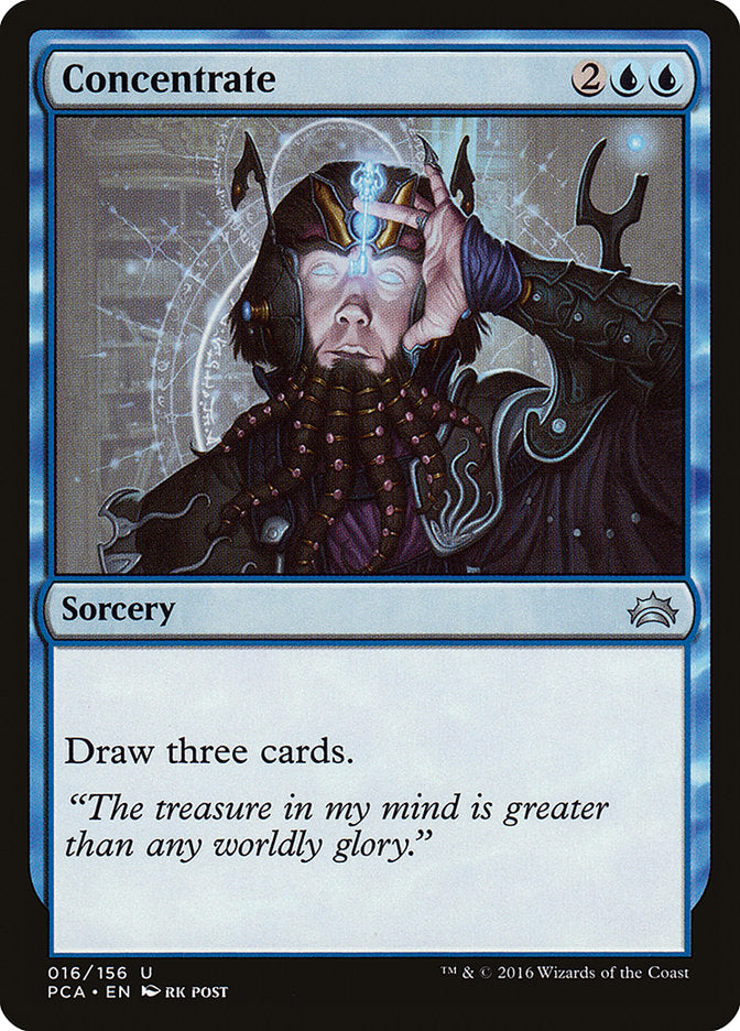Concentrate [Planechase Anthology] | Local Legends