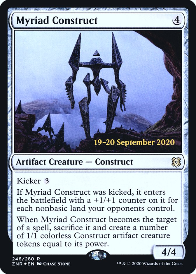 Myriad Construct [Zendikar Rising Prerelease Promos] | Local Legends