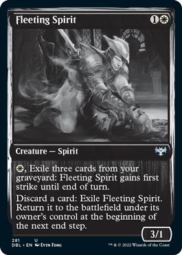 Fleeting Spirit [Innistrad: Double Feature] | Golgari Games