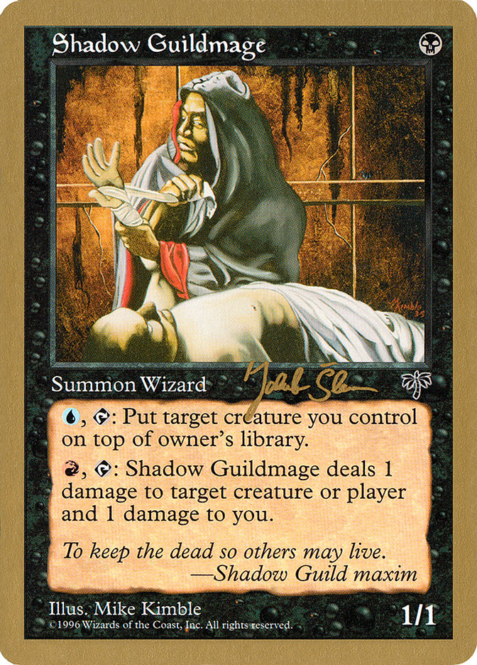 Shadow Guildmage (Jakub Slemr) [World Championship Decks 1997] | Golgari Games