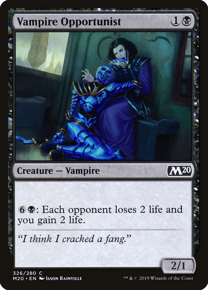 Vampire Opportunist [Core Set 2020] | Golgari Games