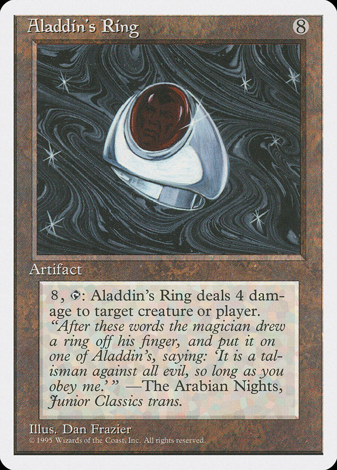 Aladdin's Ring [Fourth Edition] | Golgari Games