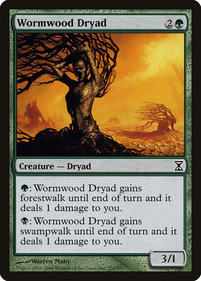 Wormwood Dryad [Time Spiral] | Local Legends