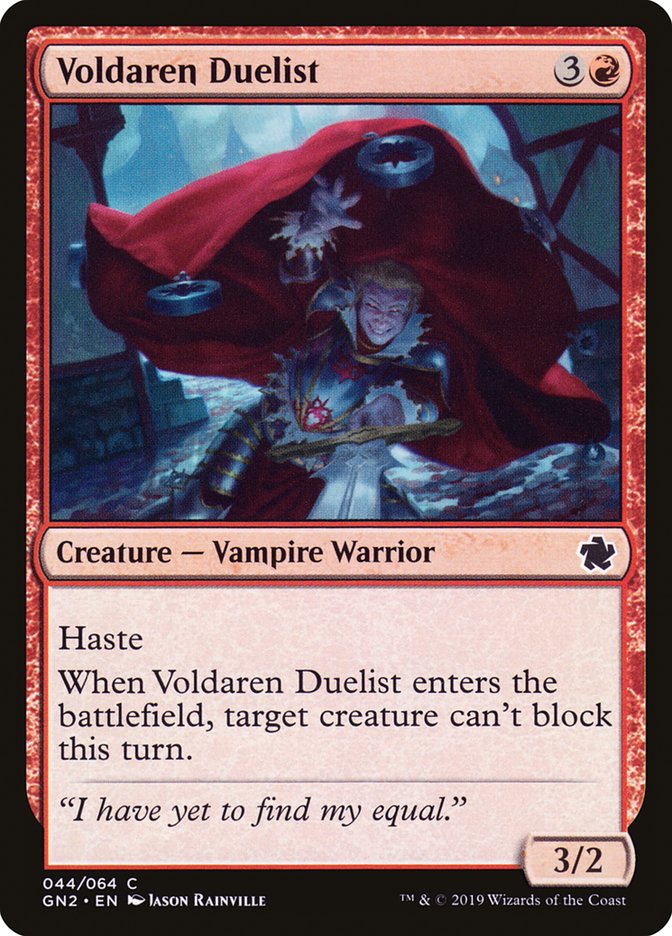 Voldaren Duelist [Game Night 2019] | Local Legends